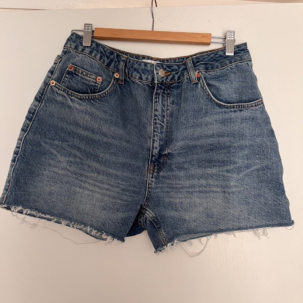 Topshop A-line Jean Shorts